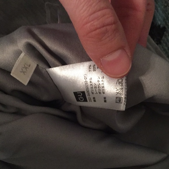UNIQLO GREY MIDI SKIRT - Picture 6 of 7